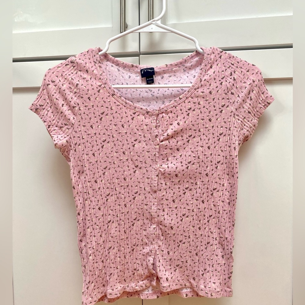 Art Class Kids Floral Top